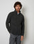 Charcoal Grey Technical Zip Up Fleece