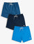 Blue Mix Swim Shorts (3 Pack)