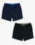 Navy & Black Swim Shorts (2 Pack)