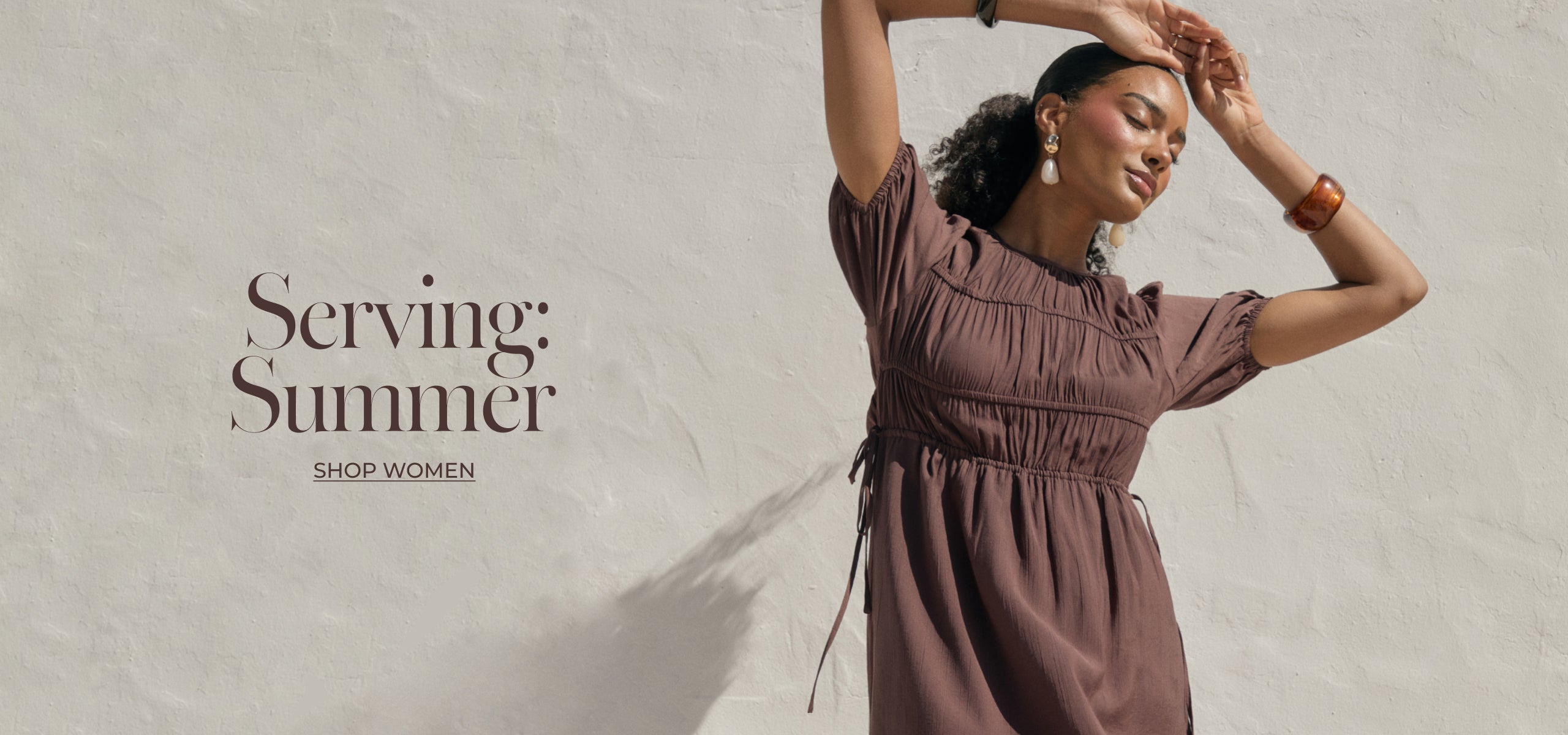Womenswear Summer Edit Banner (Desktop)