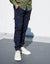 Navy Slim Fit Cargo Trousers
