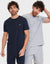 Navy & Grey Marl Two-Piece Loungewear Set (4-Piece Set) (2 Pack)