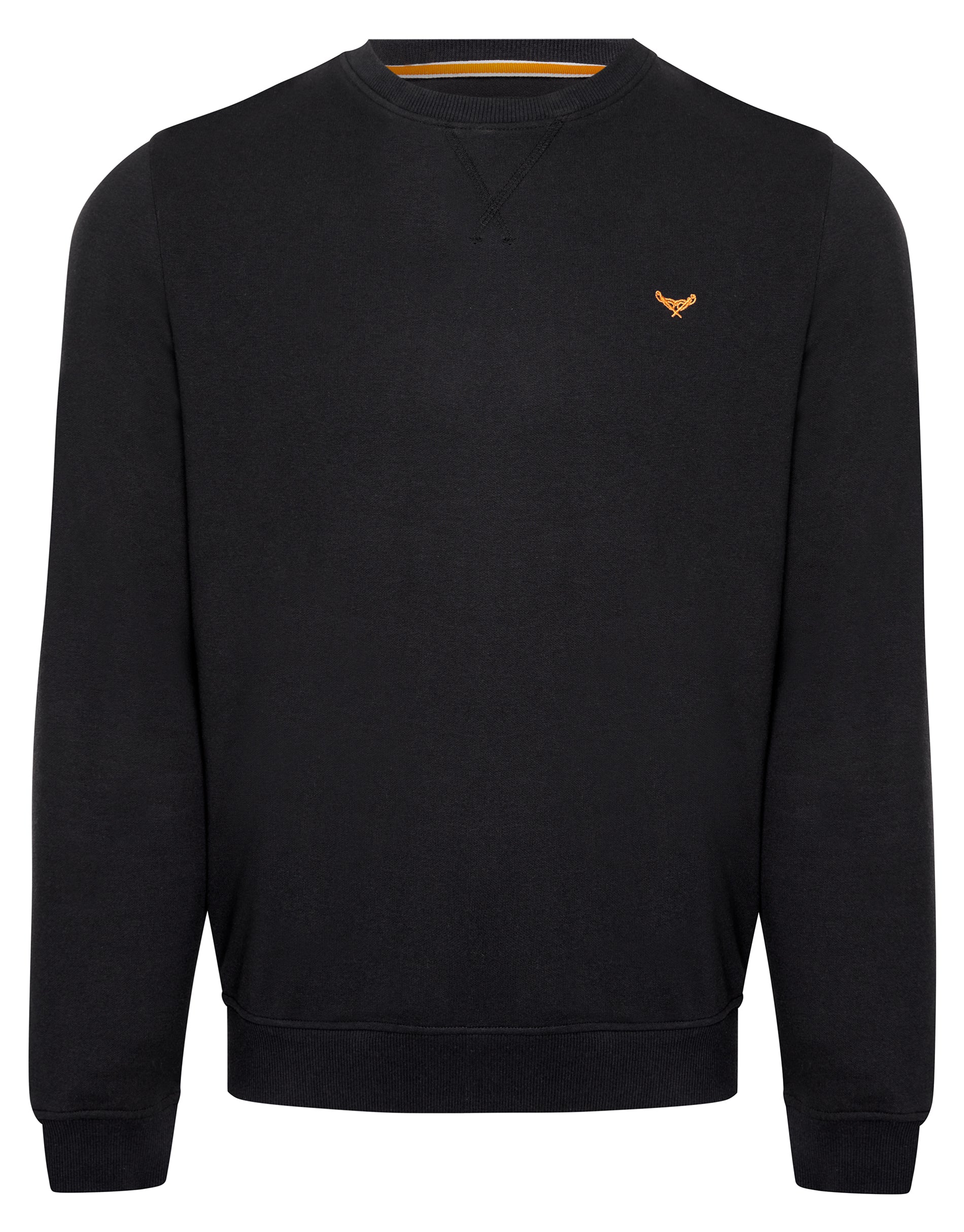 Threadbare Men's Crew Neck Sweatshirt in Black