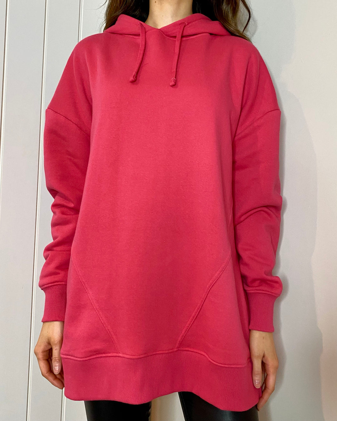Pink Oversized Hoodie