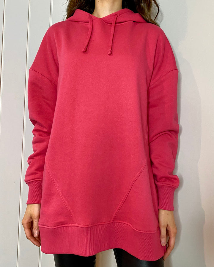 Pink Oversized Hoodie