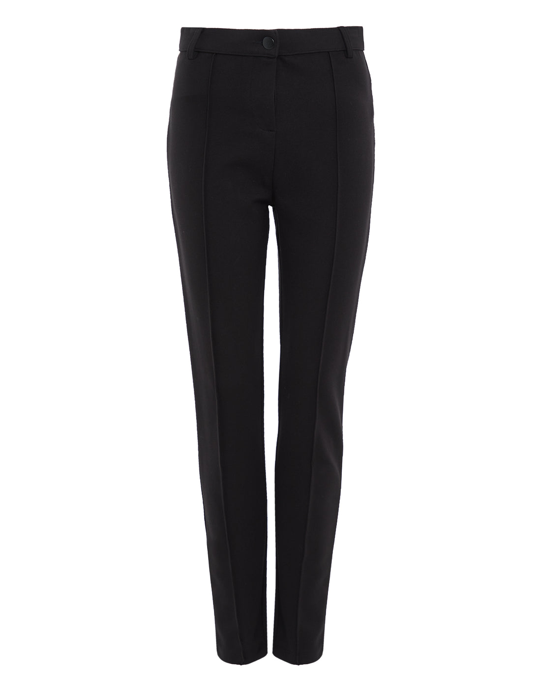 Buy Threadbare Black Slim Fit Ladies Military Button Stretch Ponte Trousers  from Next USA