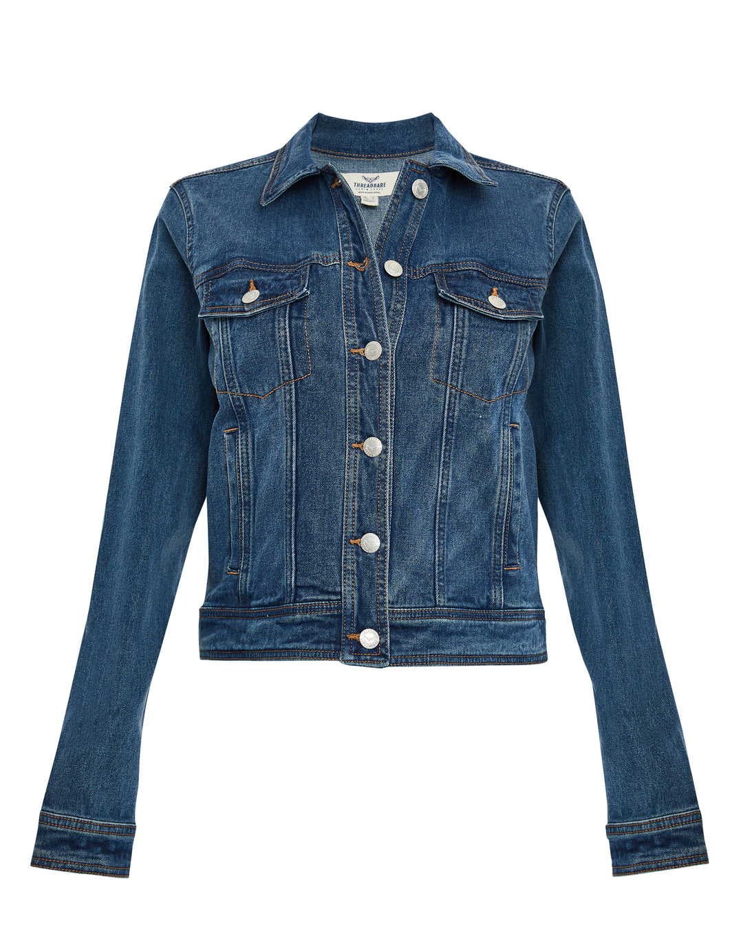 Mid Blue Wash Denim Jacket
