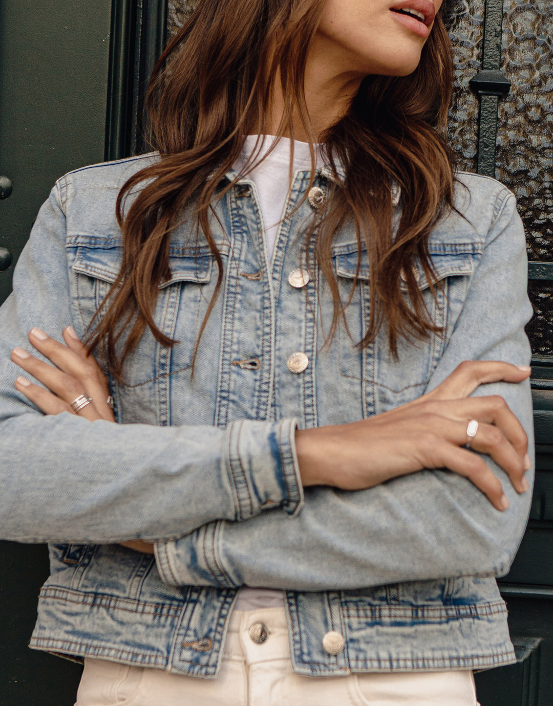 Light Blue Wash Denim Jacket