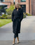 Black Belted Formal Coat