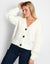 Cream Cable Knit Cardigan