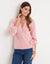 Pink Wrap Cardigan