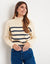 Cream Striped Jumper