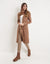 Brown Longline Cardigan
