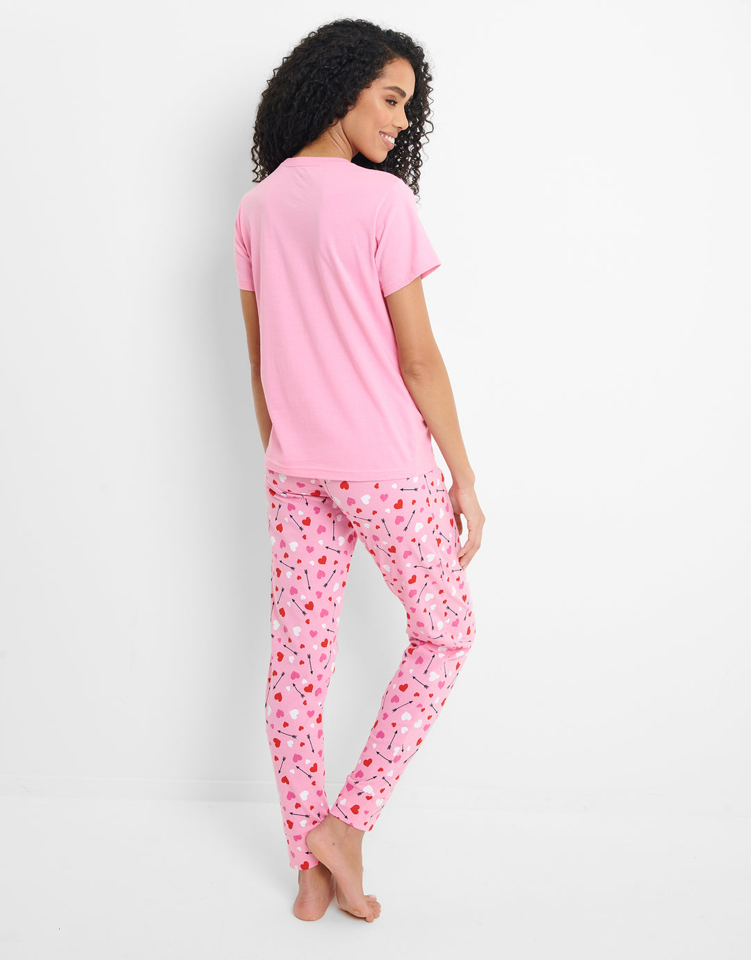 Pink Love Pyjamas (2-Piece Set)