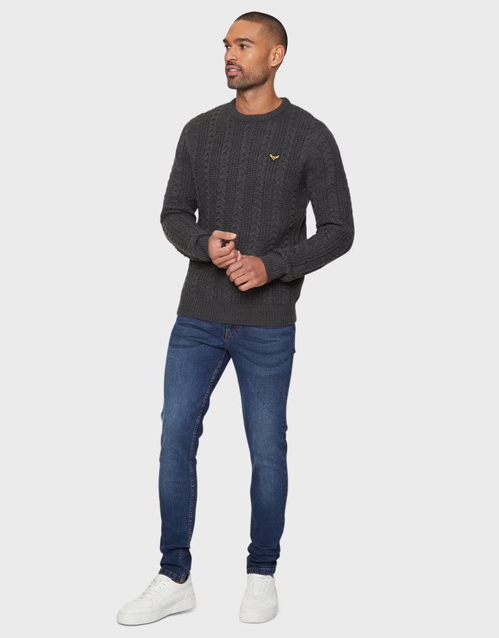 Mid Blue Super Skinny Jeans