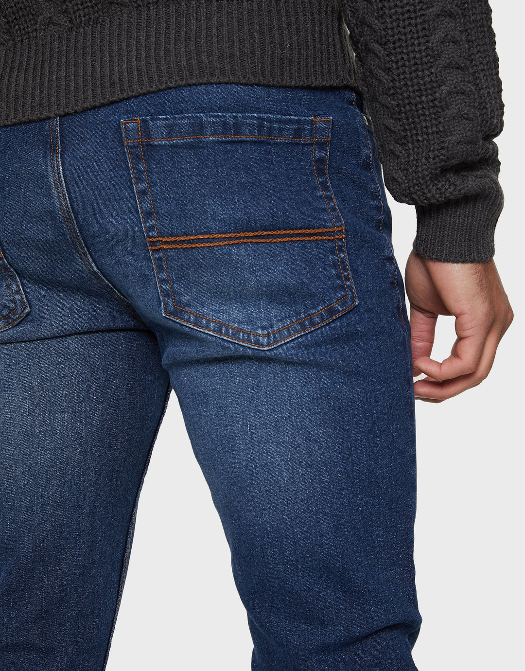 Mid Blue Super Skinny Jeans