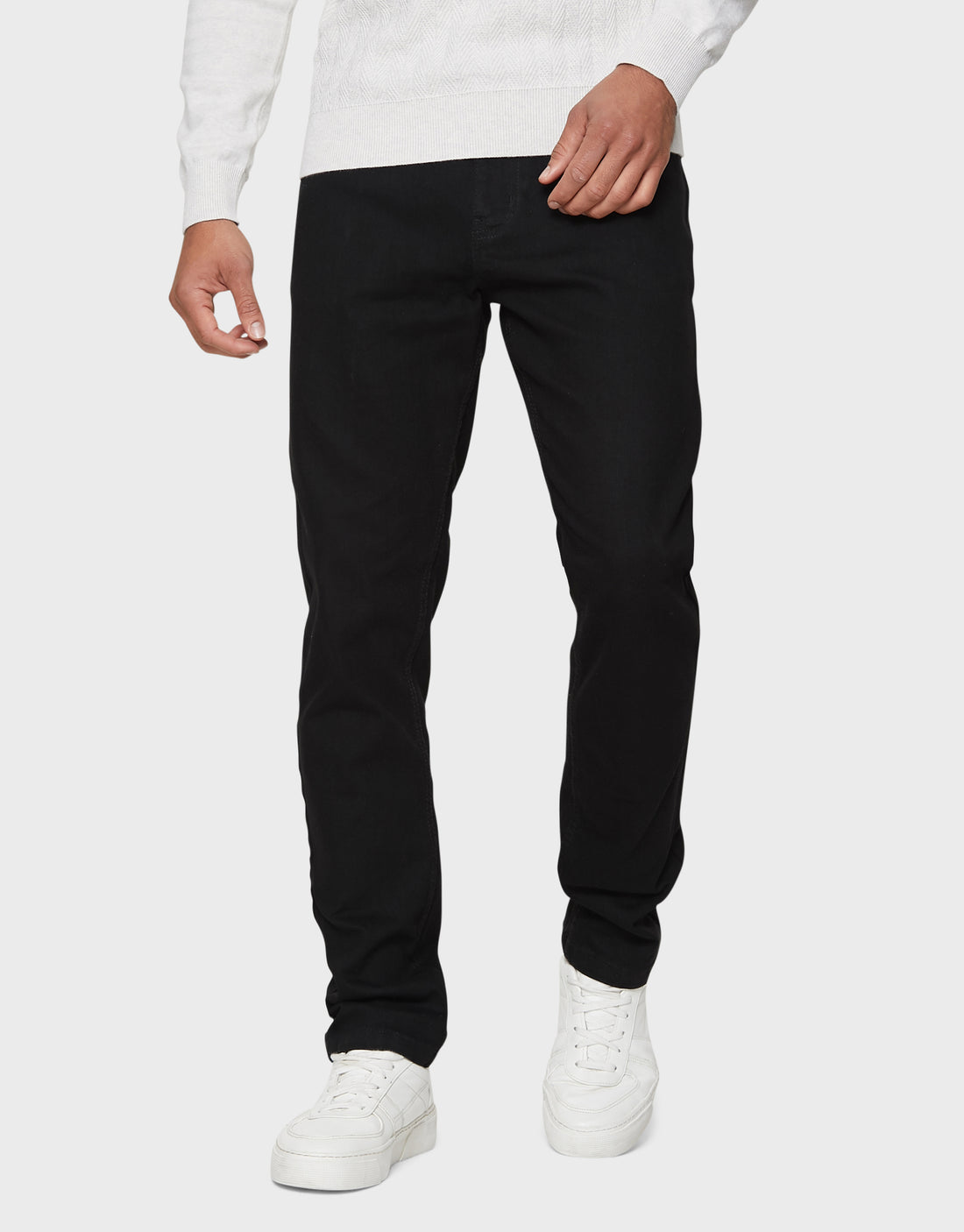 Men's Black Slim Fit Jeans – Threadbare