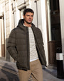 Khaki Green Puffer Jacket