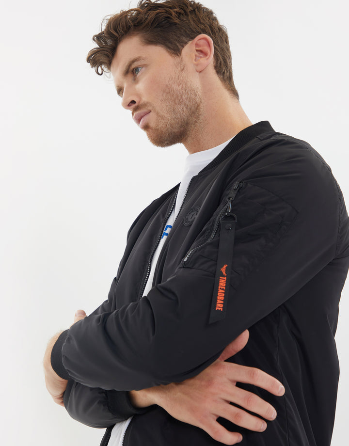 Black Bomber Jacket