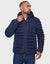 Navy Hooded Puffer Jacket