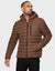 Chocolate BrownHooded Puffer Jacket