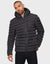 Black Hooded Puffer Jacket