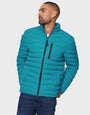 Teal Green Lightweight Puffer Jacket
