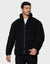 Black Cord Puffer Jacket