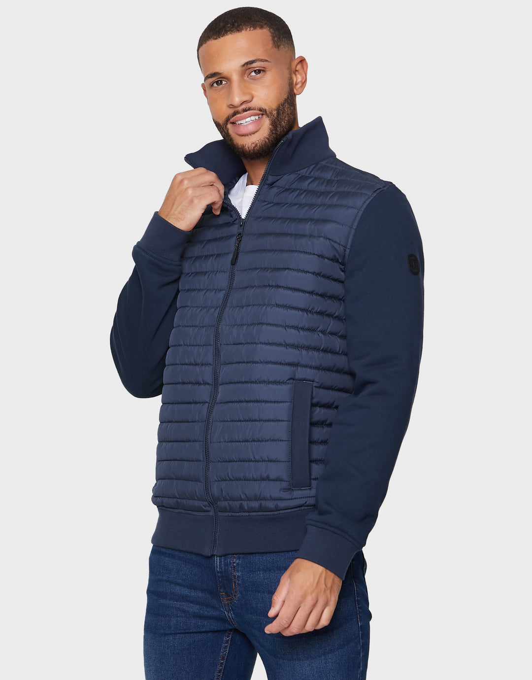 Navy Padded Jacket