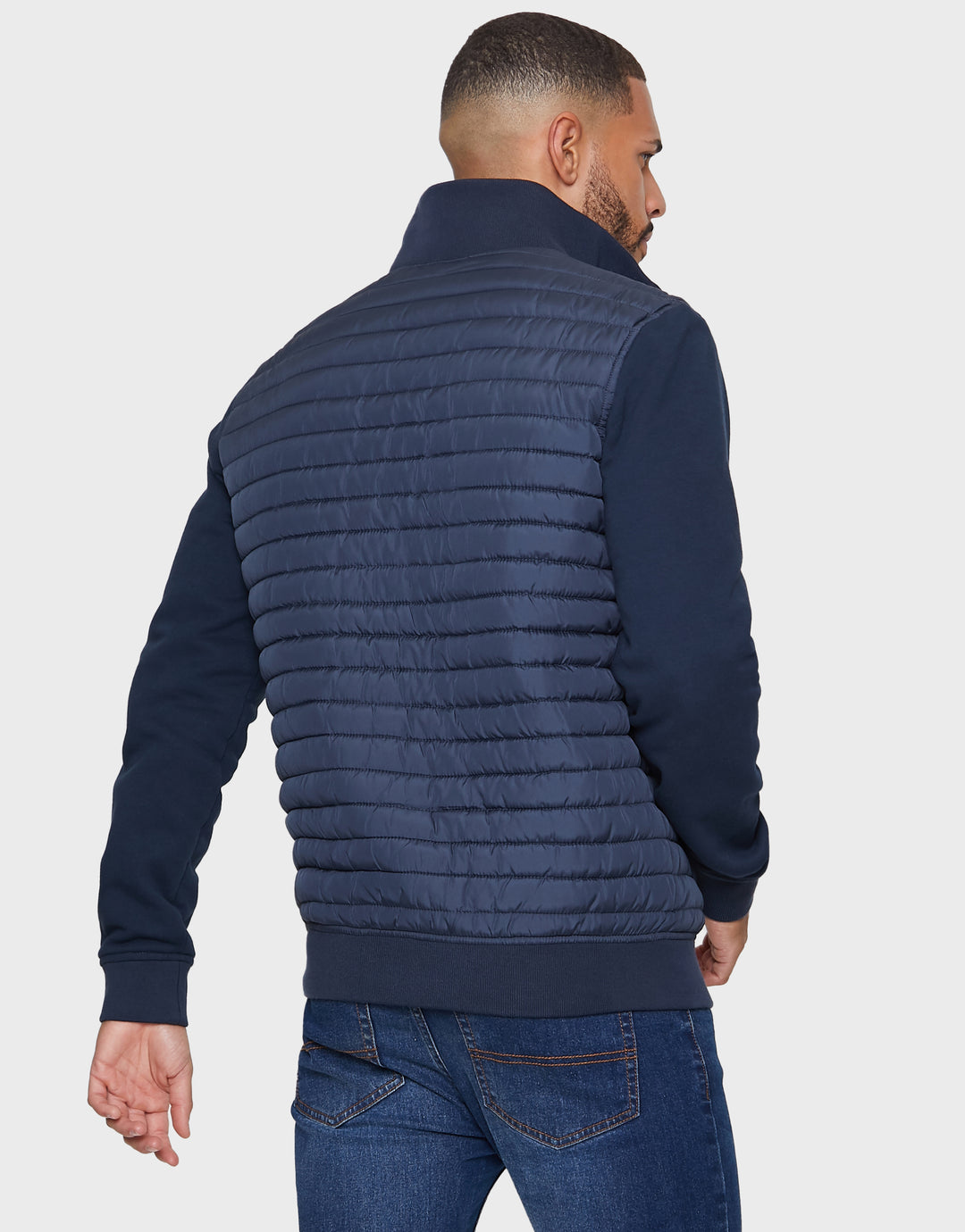 Navy Padded Jacket