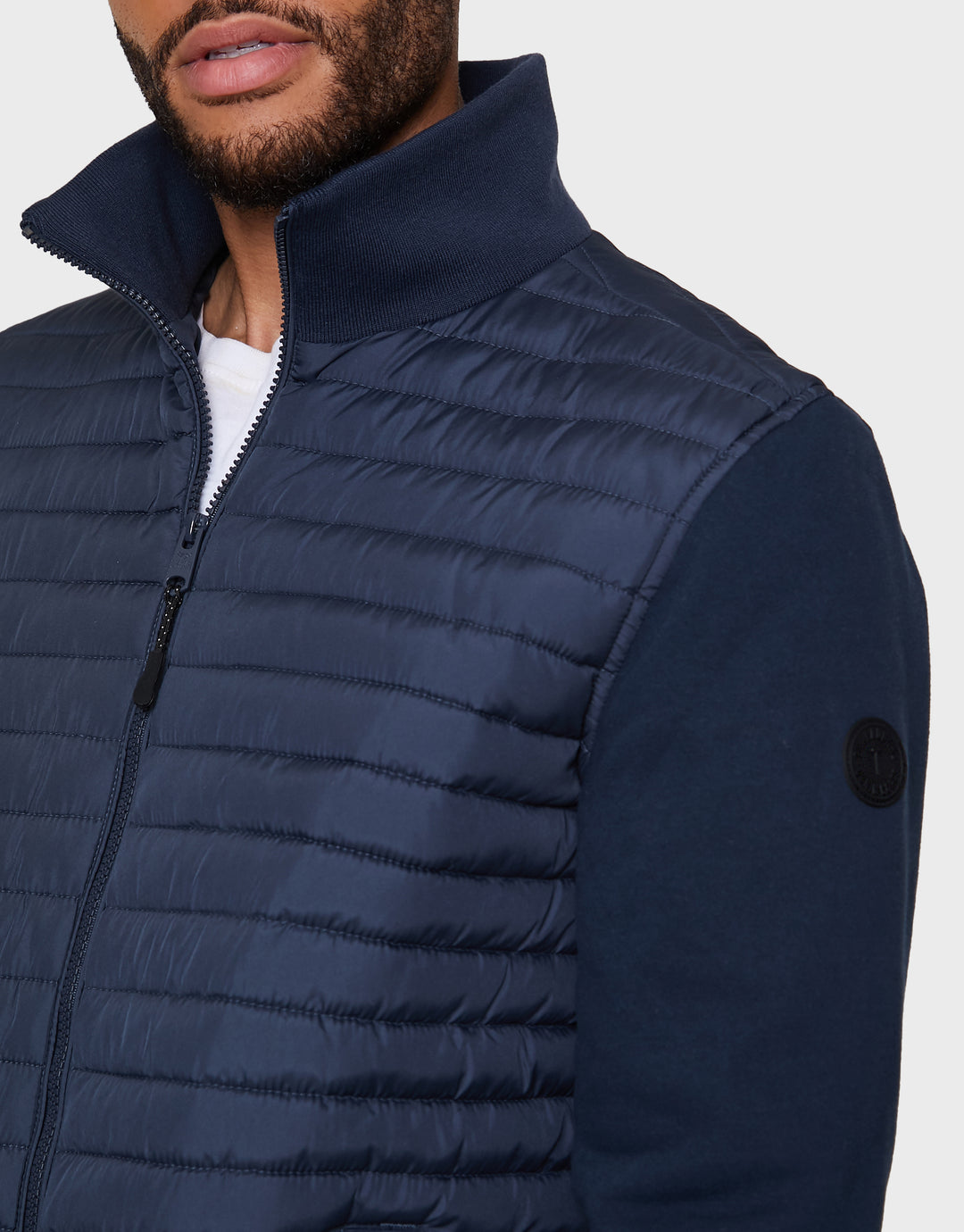 Navy Padded Jacket