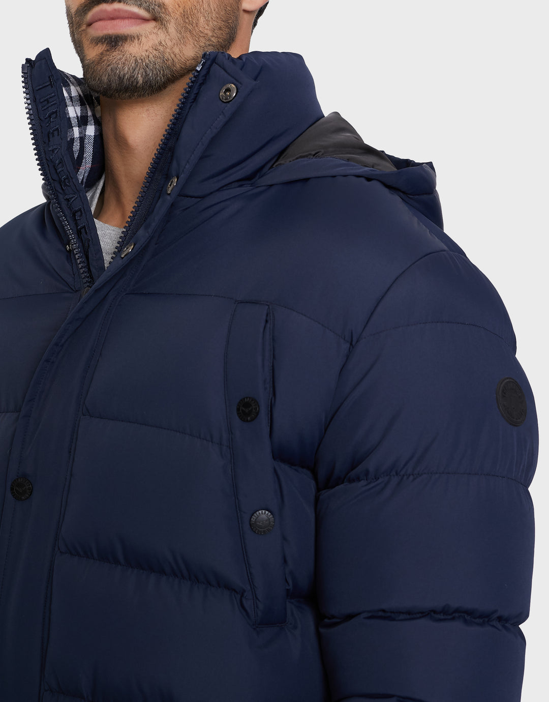 Navy Padded Jacket