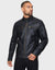 Black PU Biker Jacket
