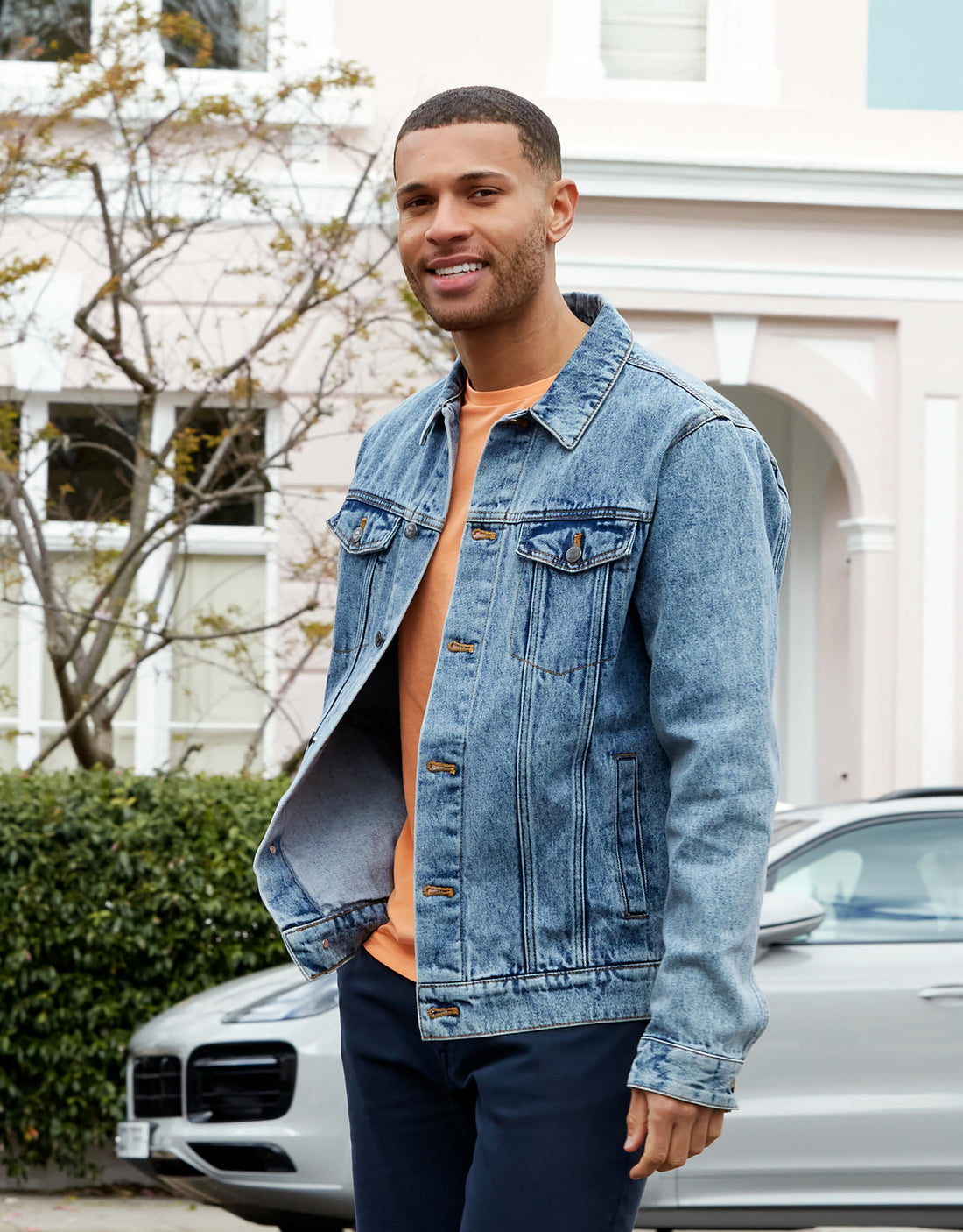 Light blue clearance denim jacket mens