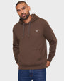 Chocolate Brown Overhead Hoodie