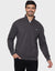Charcoal Grey Marl Quarter Zip Sweatshirt