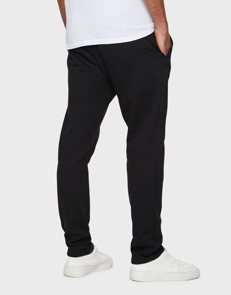 Mens Black Straight Leg Joggers – Threadbare