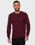 Burgundy Knitted Jumper