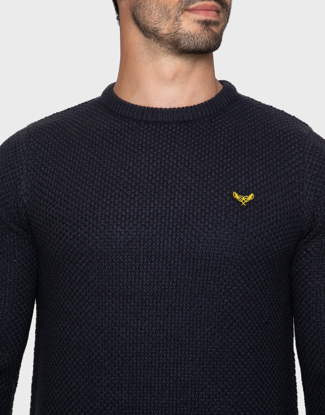 Navy Crew Neck Jumper