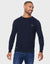 Navy Textured Jumper
