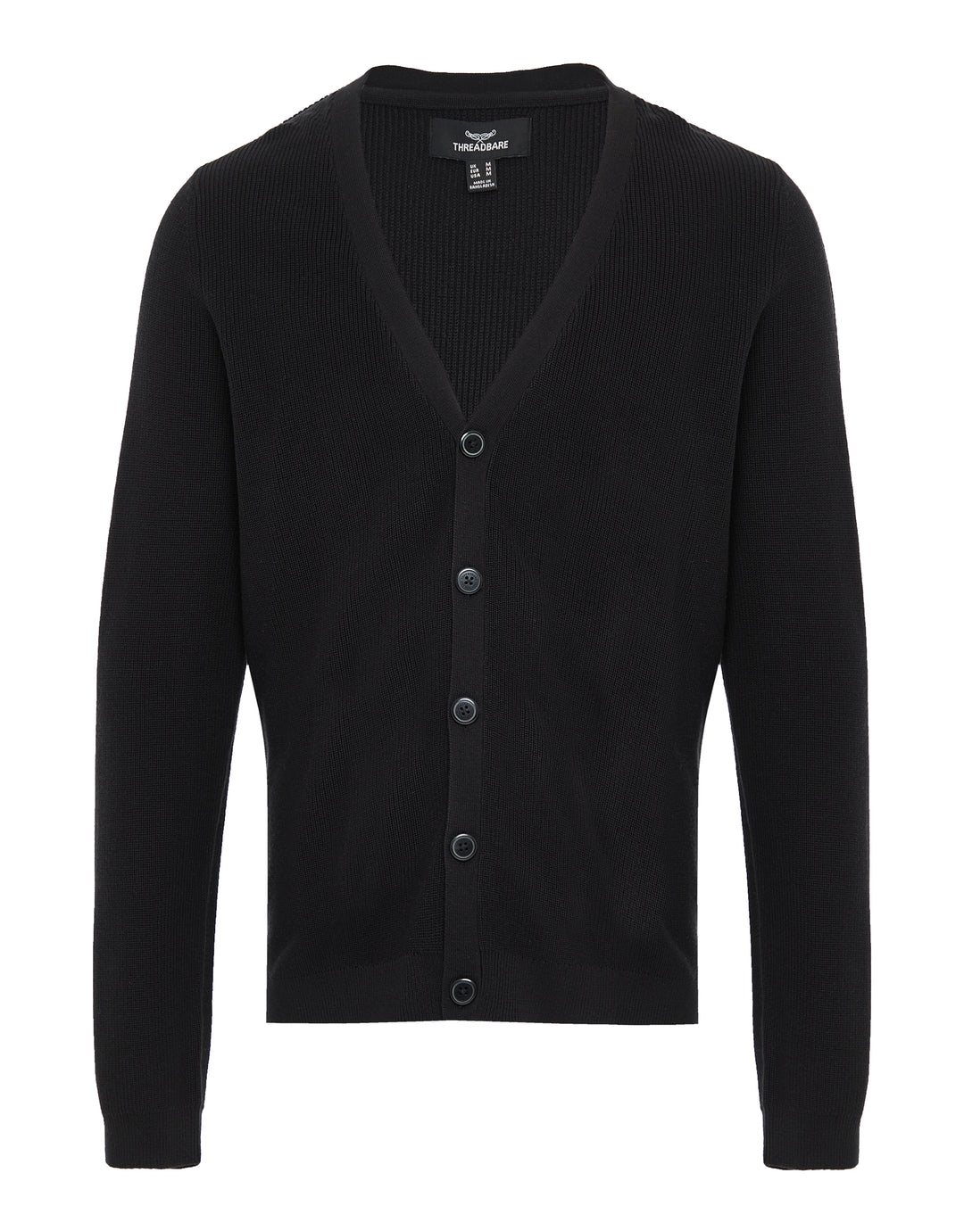 Black Knitted Cardigan