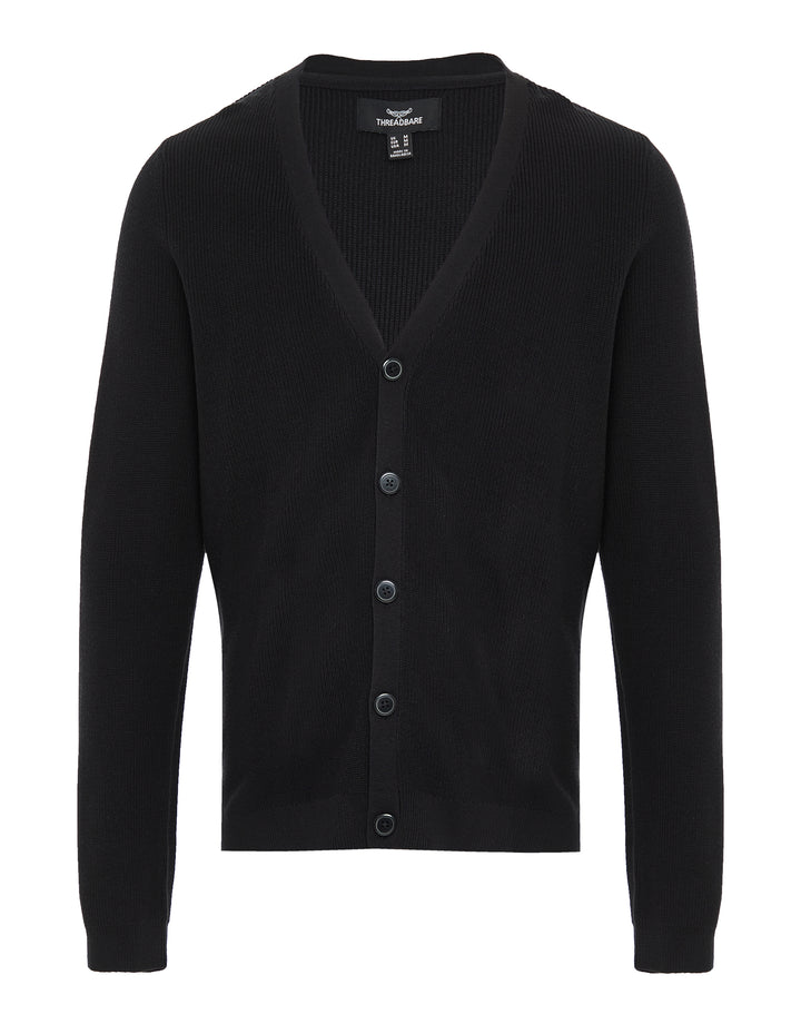 Black Knitted Cardigan