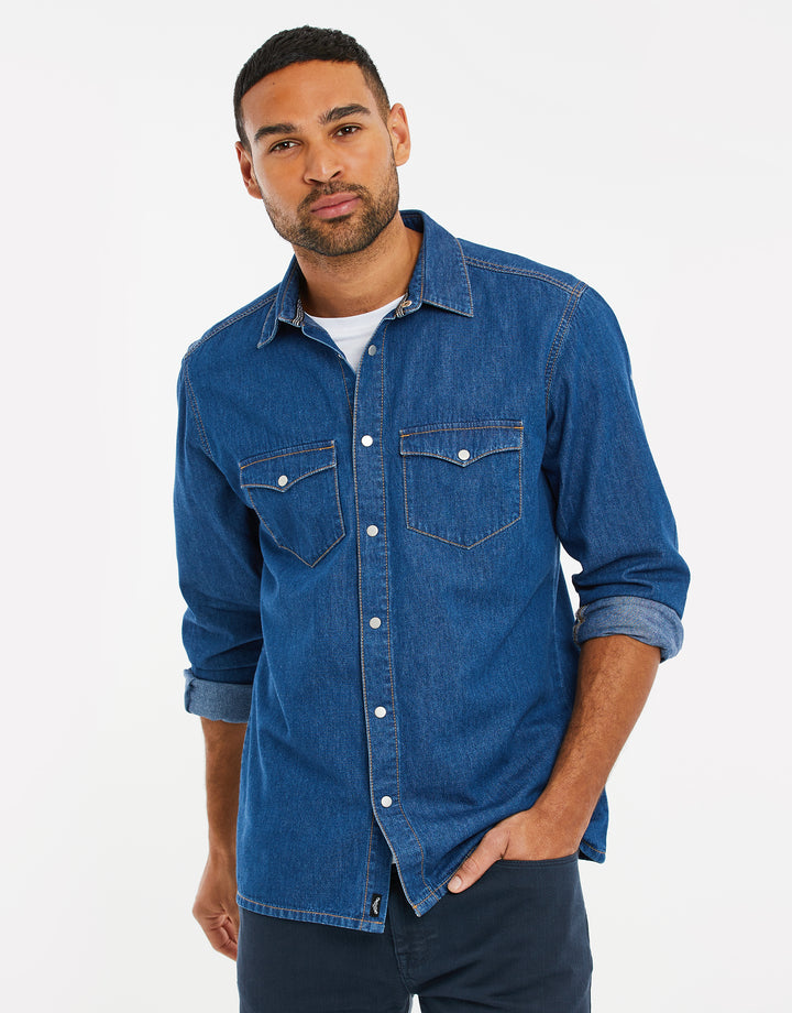 Blue Denim Shirt
