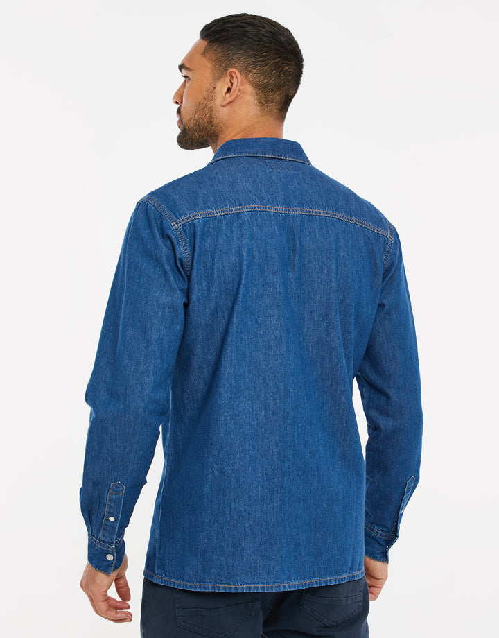 Blue Denim Shirt