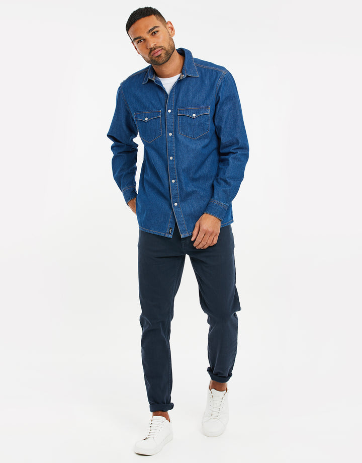 Blue Denim Shirt