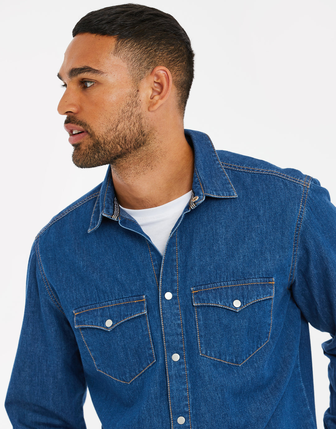 Blue Denim Shirt