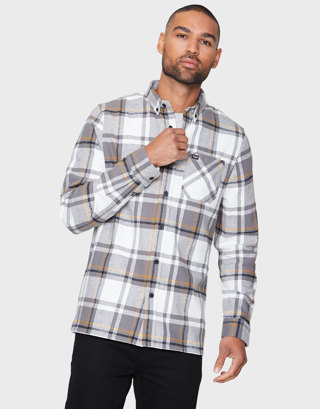 Milan Check Long Sleeve Shirt