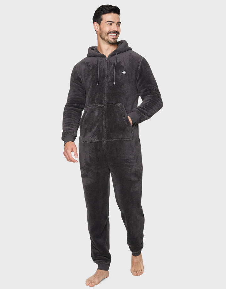 Charcoal Grey Loungewear Onesie
