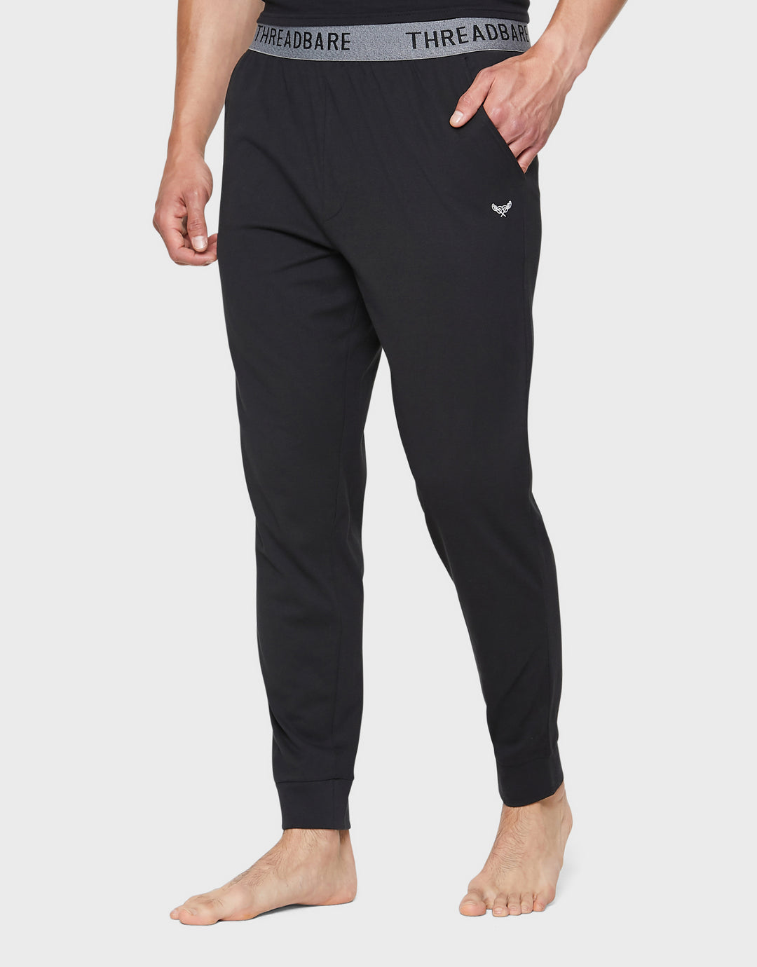 Black Loungewear Pants Set (2 Pack)