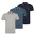 Multi Short Sleeve Polo Shirts (3 Pack)